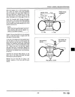 Предварительный просмотр 151 страницы Honda ATC200S Workshop Manual