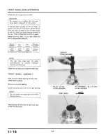 Предварительный просмотр 154 страницы Honda ATC200S Workshop Manual