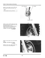 Предварительный просмотр 156 страницы Honda ATC200S Workshop Manual