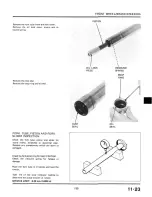 Предварительный просмотр 161 страницы Honda ATC200S Workshop Manual