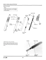 Предварительный просмотр 162 страницы Honda ATC200S Workshop Manual