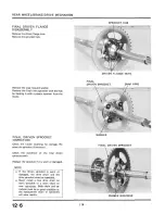 Предварительный просмотр 176 страницы Honda ATC200S Workshop Manual