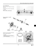 Предварительный просмотр 177 страницы Honda ATC200S Workshop Manual