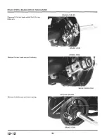 Предварительный просмотр 182 страницы Honda ATC200S Workshop Manual