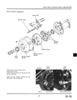 Предварительный просмотр 183 страницы Honda ATC200S Workshop Manual