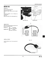 Предварительный просмотр 195 страницы Honda ATC200S Workshop Manual