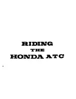 Предварительный просмотр 47 страницы Honda ATC70 1982 Ower'S Manual