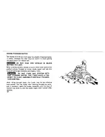 Предварительный просмотр 36 страницы Honda ATC70 1983 Owner'S Manual