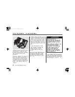 Предварительный просмотр 35 страницы Honda automobile Owner'S Manual