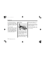 Предварительный просмотр 103 страницы Honda automobile Owner'S Manual