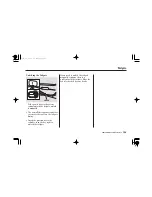 Предварительный просмотр 106 страницы Honda automobile Owner'S Manual