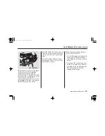 Предварительный просмотр 122 страницы Honda automobile Owner'S Manual