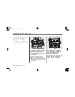 Предварительный просмотр 123 страницы Honda automobile Owner'S Manual