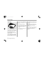 Предварительный просмотр 139 страницы Honda automobile Owner'S Manual