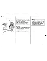 Предварительный просмотр 19 страницы Honda ba-af61 Owner'S Manual