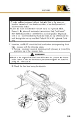 Preview for 29 page of Honda BE-LS22TL6505GO Operation Manual