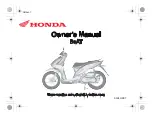 Honda BeAT 2020 Owner'S Manual предпросмотр