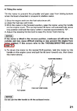 Preview for 23 page of Honda BF2A Owner'S Manual