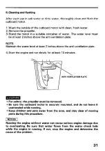 Предварительный просмотр 33 страницы Honda BF2A Owner'S Manual