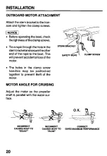 Предварительный просмотр 22 страницы Honda BF8A 2003 Owner'S Manual