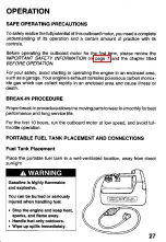 Предварительный просмотр 29 страницы Honda BF8A 2003 Owner'S Manual