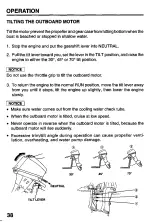 Предварительный просмотр 40 страницы Honda BF8A 2003 Owner'S Manual