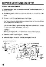 Предварительный просмотр 50 страницы Honda BF8A 2003 Owner'S Manual