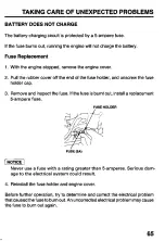 Предварительный просмотр 67 страницы Honda BF8A 2003 Owner'S Manual