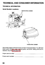 Предварительный просмотр 70 страницы Honda BF8A 2003 Owner'S Manual