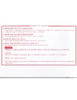 Preview for 2 page of Honda BIG RED 300 4x4 Owner'S Manual