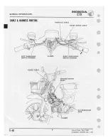 Предварительный просмотр 10 страницы Honda C70 1980 Shop Manual