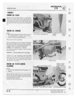 Предварительный просмотр 16 страницы Honda C70 1980 Shop Manual