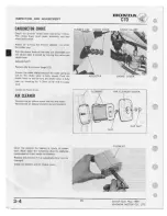 Предварительный просмотр 26 страницы Honda C70 1980 Shop Manual