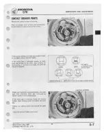 Предварительный просмотр 29 страницы Honda C70 1980 Shop Manual