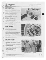 Предварительный просмотр 31 страницы Honda C70 1980 Shop Manual