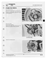 Предварительный просмотр 61 страницы Honda C70 1980 Shop Manual