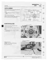 Предварительный просмотр 88 страницы Honda C70 1980 Shop Manual