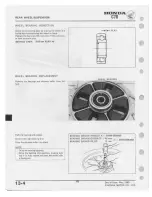 Предварительный просмотр 134 страницы Honda C70 1980 Shop Manual