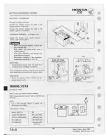 Предварительный просмотр 148 страницы Honda C70 1980 Shop Manual