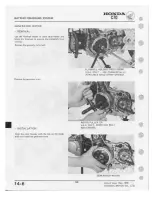 Предварительный просмотр 150 страницы Honda C70 1980 Shop Manual