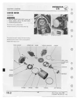 Предварительный просмотр 160 страницы Honda C70 1980 Shop Manual