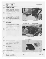 Предварительный просмотр 183 страницы Honda C70 1980 Shop Manual