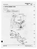 Предварительный просмотр 194 страницы Honda C70 1980 Shop Manual