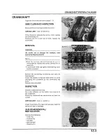 Предварительный просмотр 215 страницы Honda C8R600F4 Service Manual