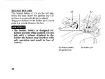 Предварительный просмотр 34 страницы Honda CA125 Rebel Owner'S Manual