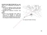 Предварительный просмотр 55 страницы Honda CA125 Rebel Owner'S Manual