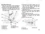 Предварительный просмотр 75 страницы Honda CA125 Rebel Owner'S Manual