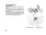 Предварительный просмотр 82 страницы Honda CA125 Rebel Owner'S Manual