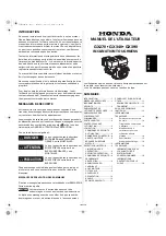 Предварительный просмотр 17 страницы Honda Car Engine GX340 Owner'S Manual