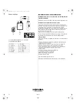 Предварительный просмотр 32 страницы Honda Car Engine GX340 Owner'S Manual